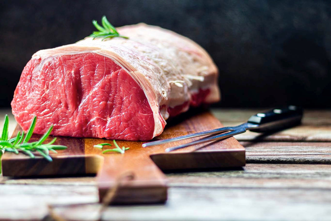 Beef YG Striploin/Porterhouse Grass Fed Free Range Whole 2.5kg (approx) $32.00/kg