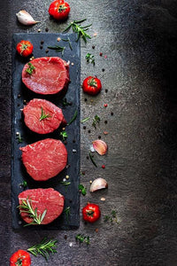Beef Tenderloin Fillet Steak Free Range Grass Fed 1kg $65 / kg