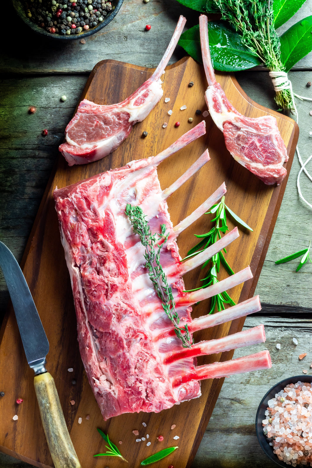 Lamb Rack 1.00 kg -$56.0/kg