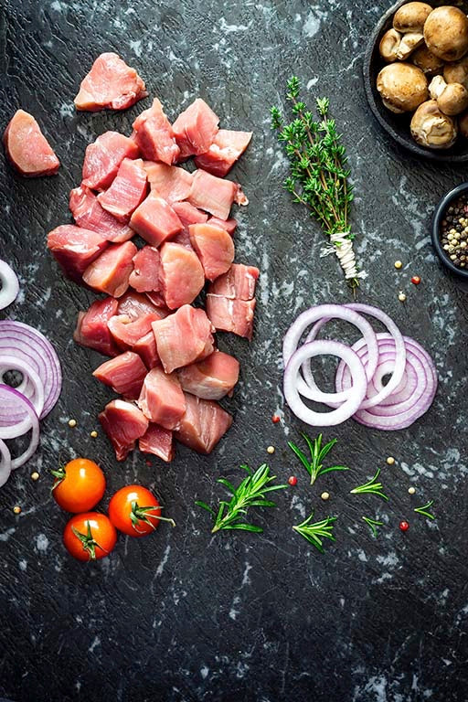 Pork Diced 1.00 kg